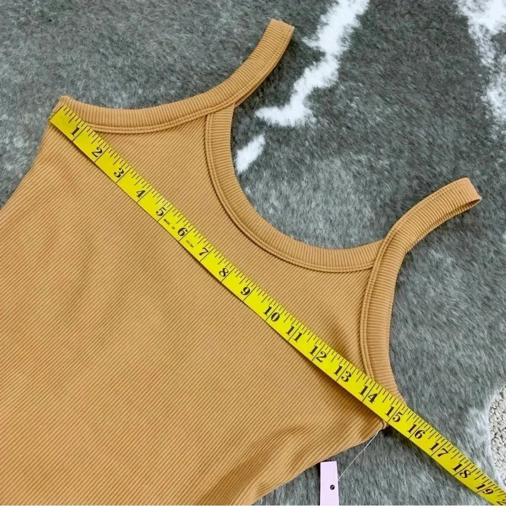 NWT Ribbed Tank Bodysuit - Picture 10 of 10